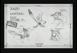 Zazu Model Sheet