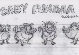 Baby Pumbaa Design