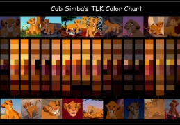 Cub Simba Color Chart