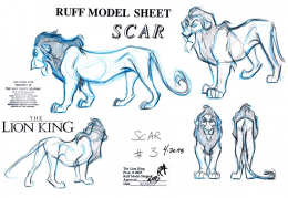 Scar Ruff Model Sheet
